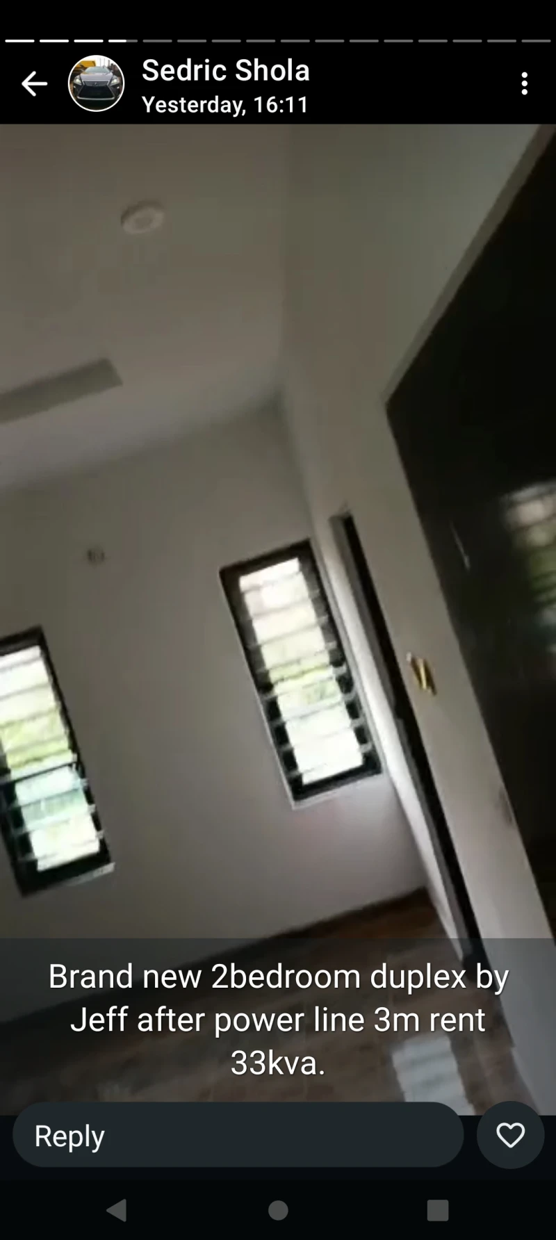 Duplex for Rent in 2 bed room duplex at Jeff Ibusa room, Delta - Image 1
