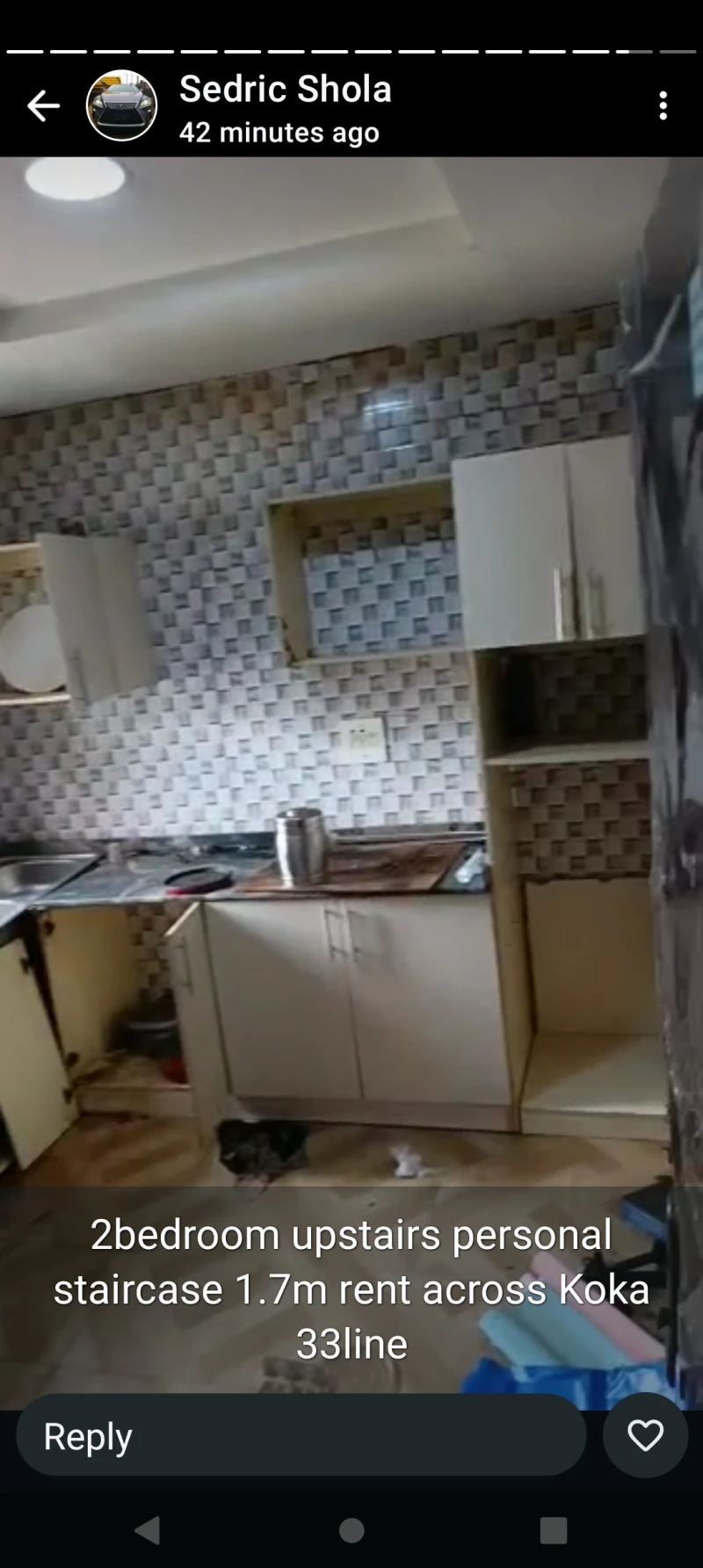 2 Bedroom Flat for Rent in Across koka, Delta - Image 1