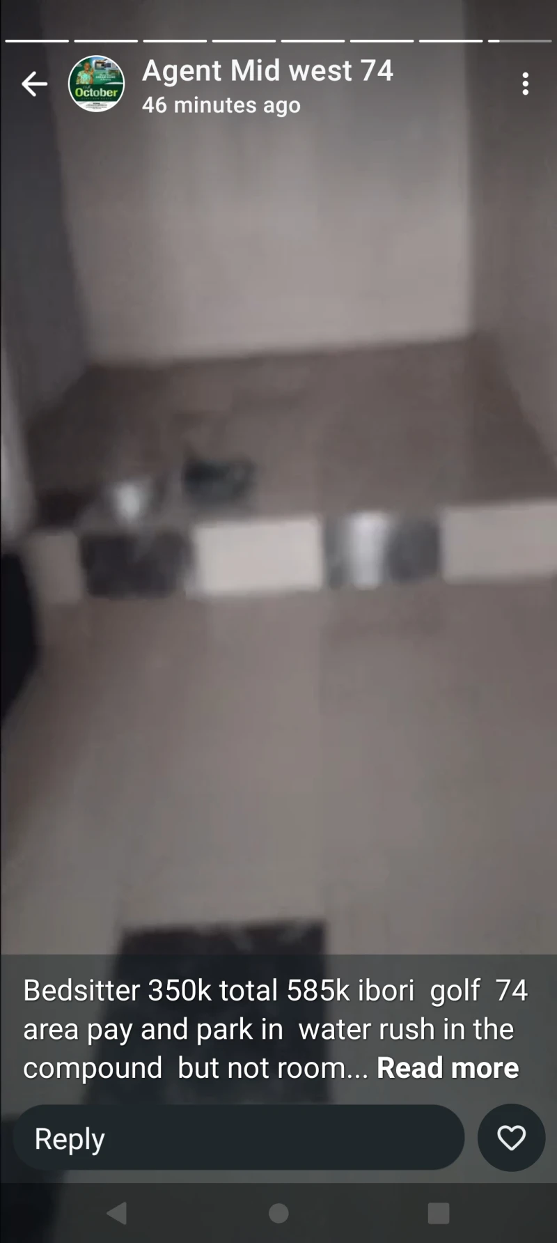 SelfContain for Rent in Back of Ibori golf, Delta - Image 4