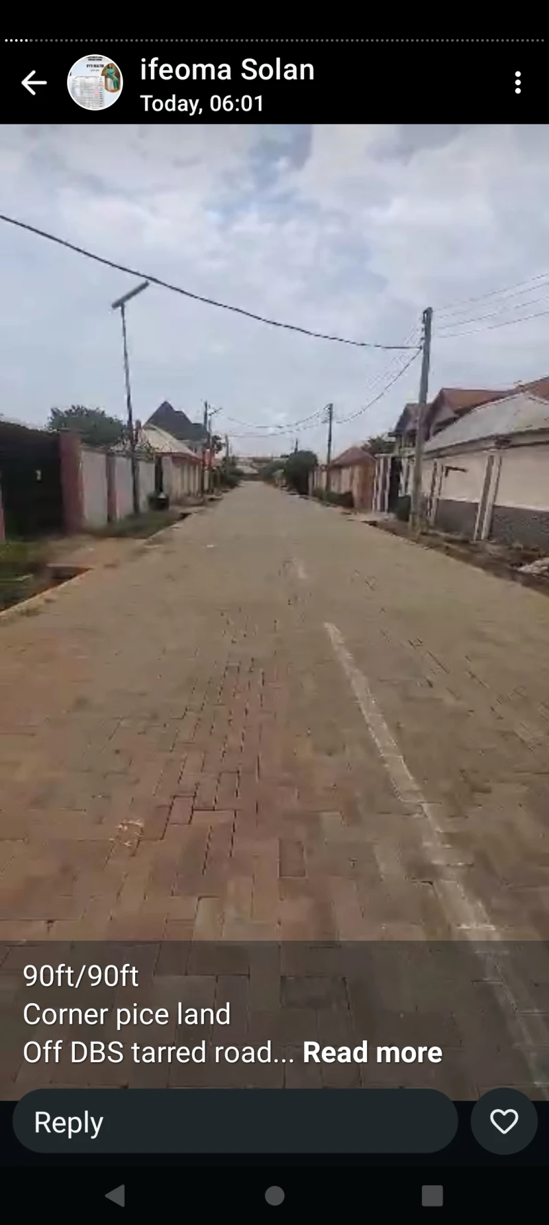 Land for Sale in Off DBS tared rood, Delta - Image 2