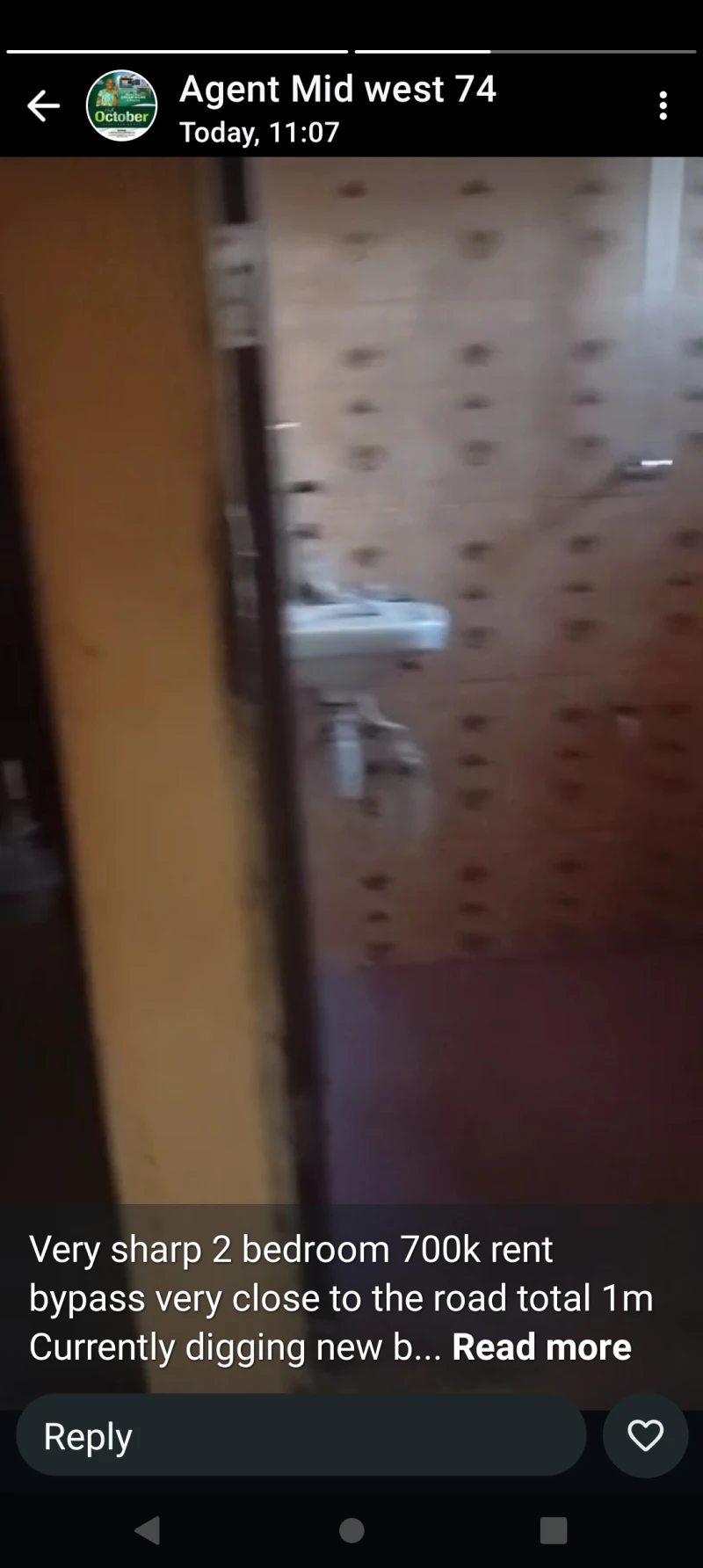 2 Bedroom Flat for Rent in Okpanam by pass, Delta - Image 3