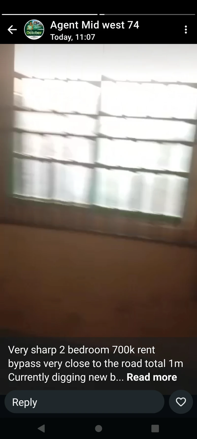 2 Bedroom Flat for Rent in Okpanam by pass, Delta - Image 1