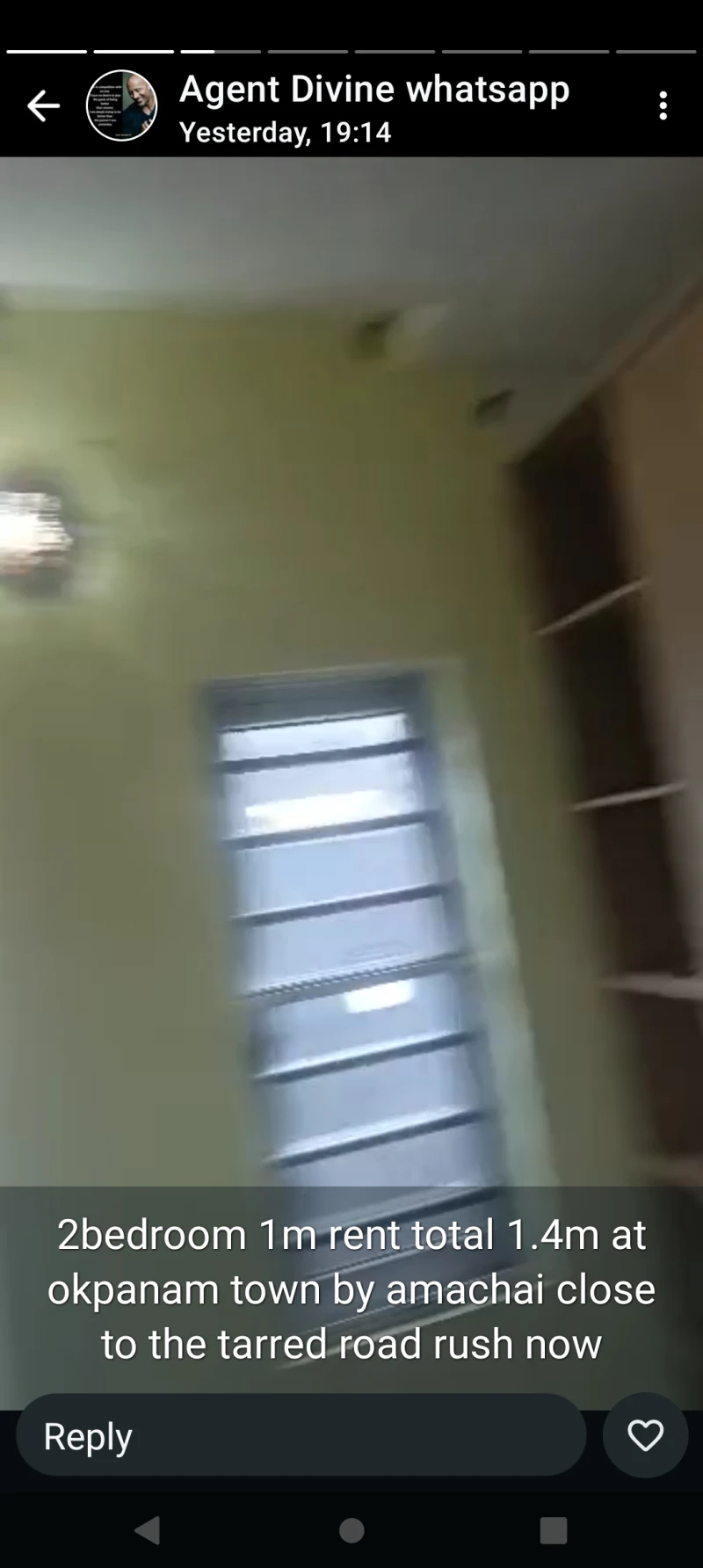 2 Bedroom Flat for Rent in Amachia Okpanam town, Delta - Image 1