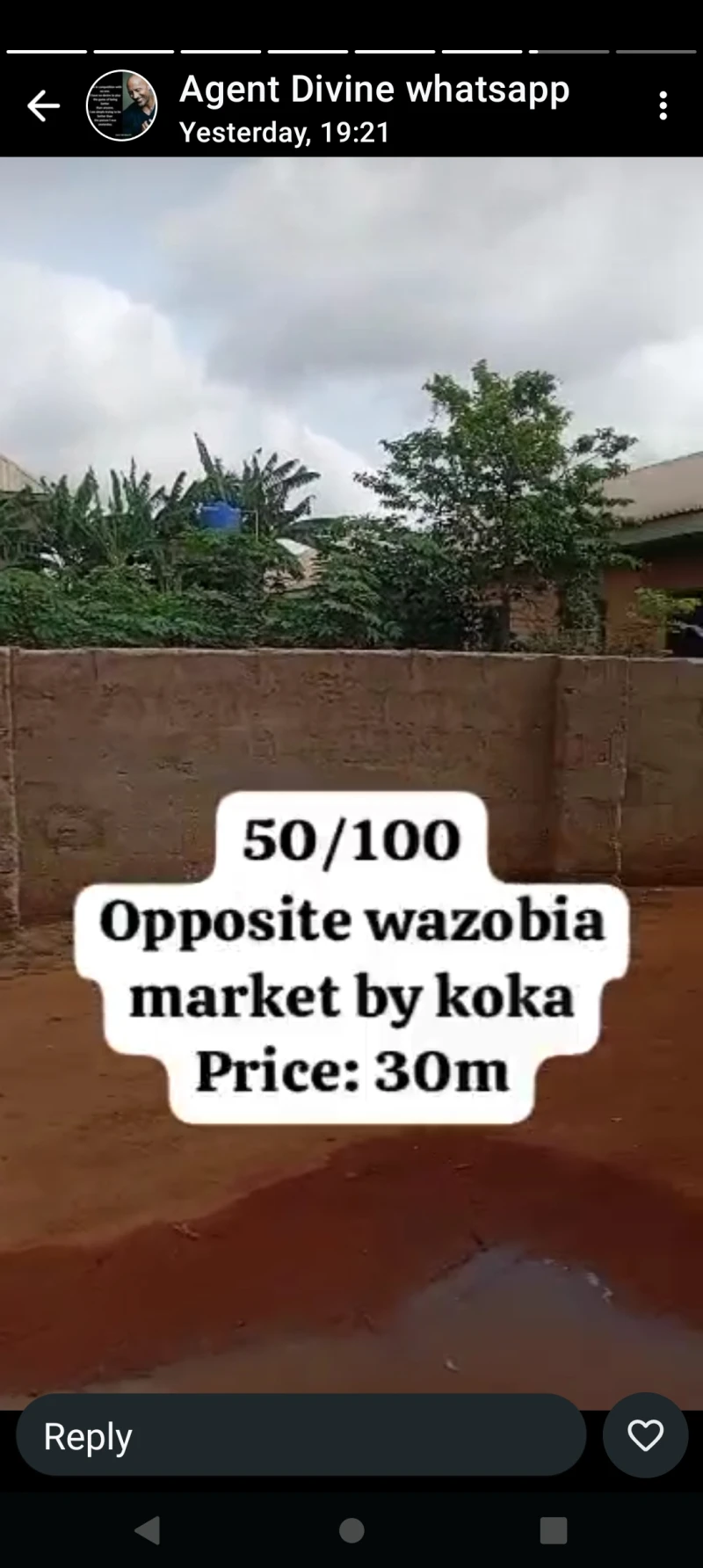 Land for Sale in Koka, Delta - Image 1