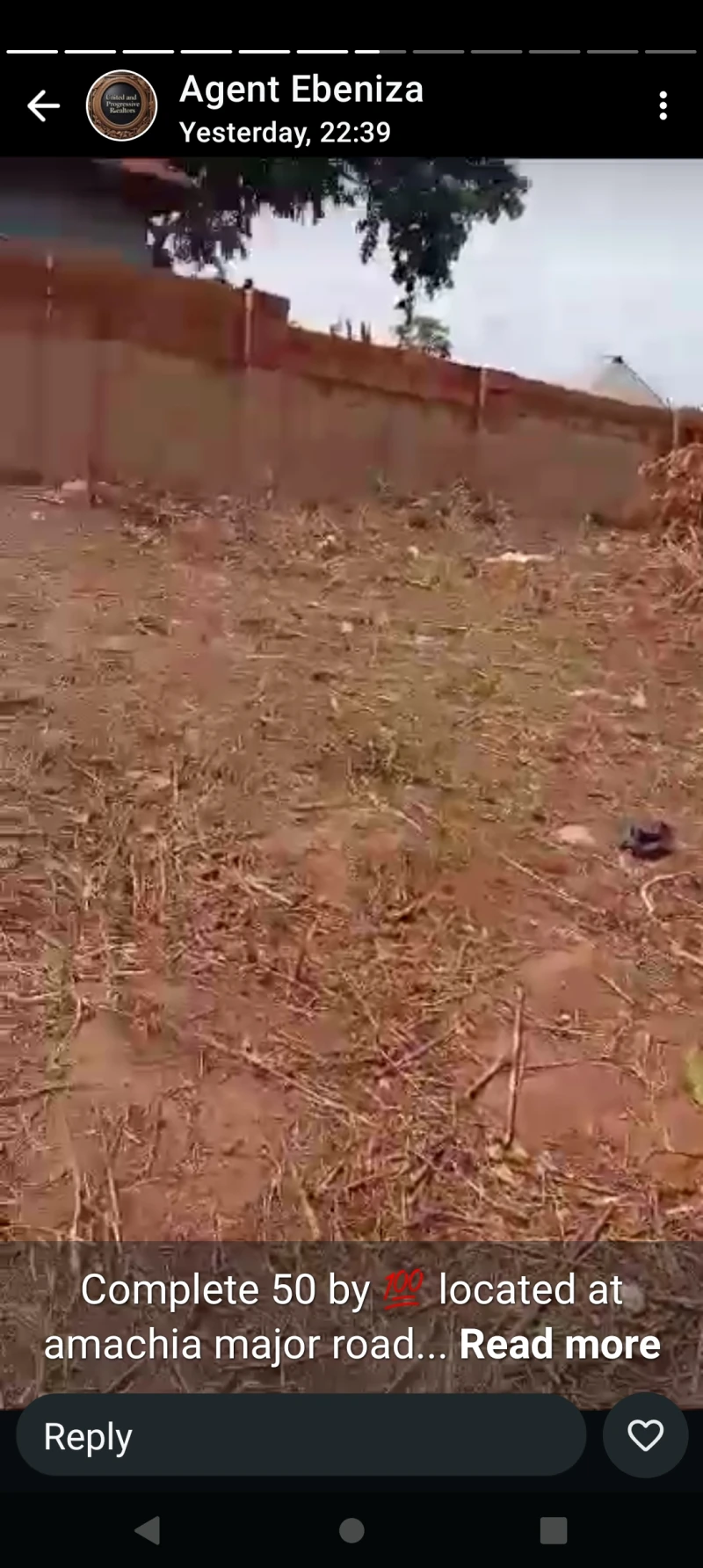 Land for Sale in Amachia Okpanam town, Delta - Image 1