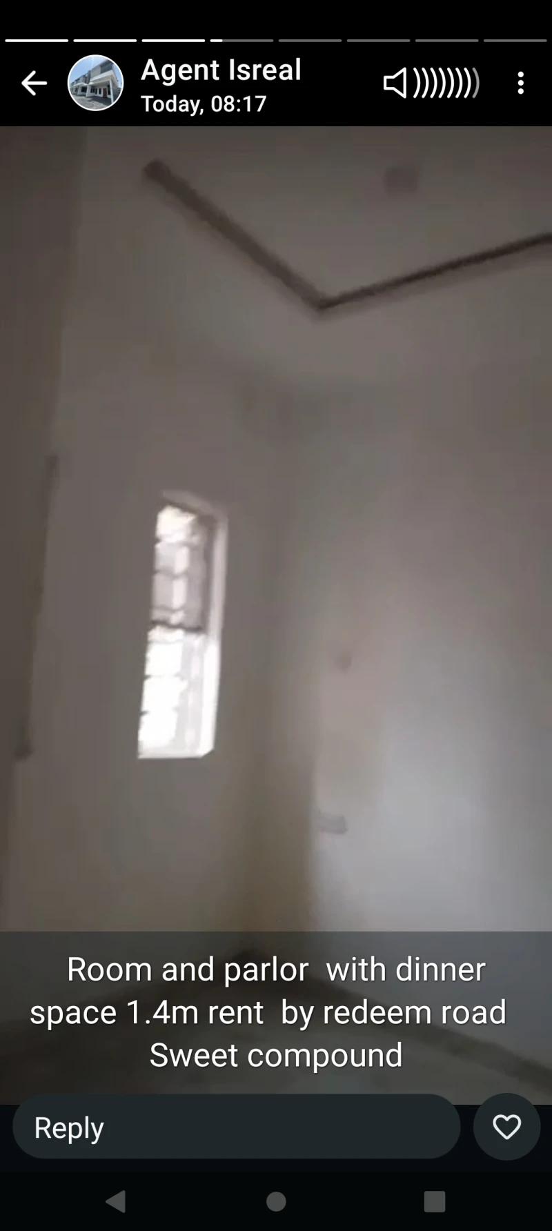 1 Bedroom Flat for Rent in Redeem road, Delta - Image 2