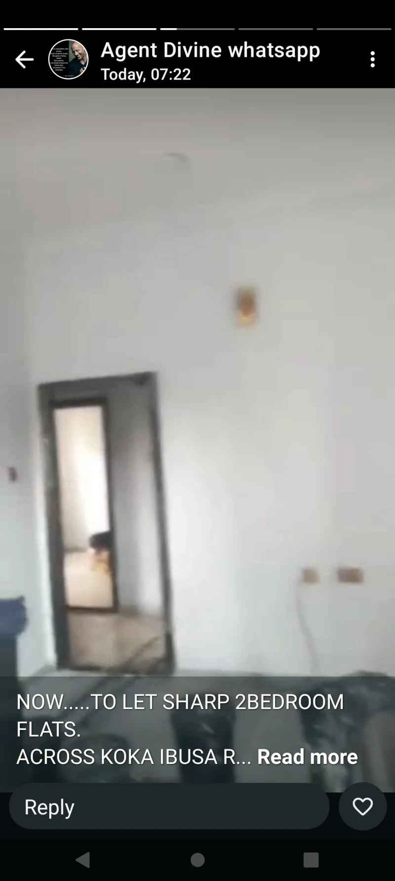 2 Bedroom Flat for Rent in Across koka, Delta - Image 2