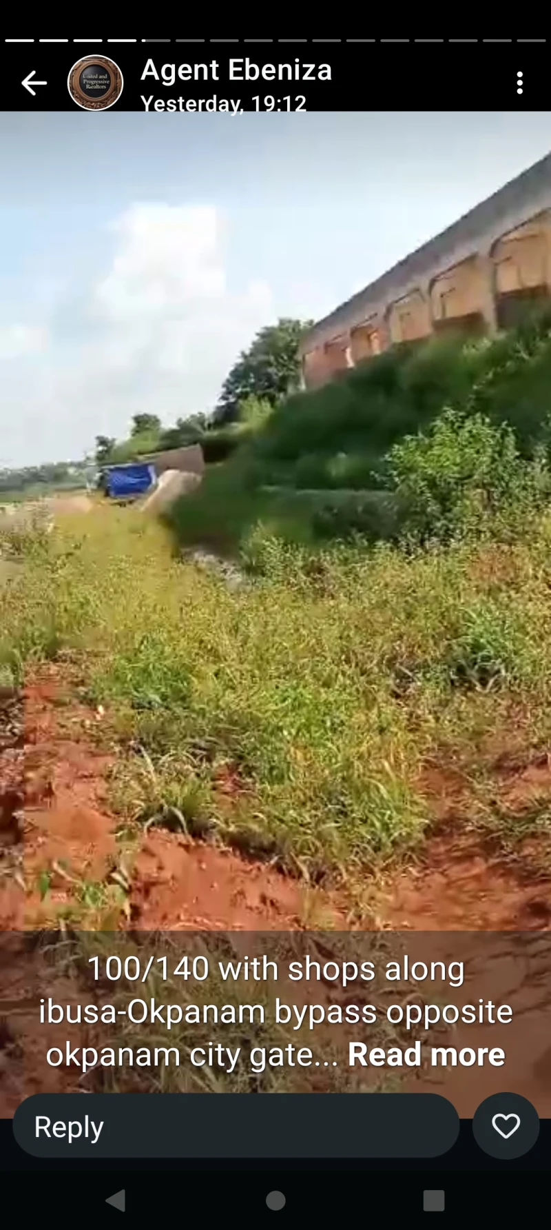 Land for Sale in 100 by 140 with line shop uncomplicated opp Okpanam city gate, Delta - Image 3