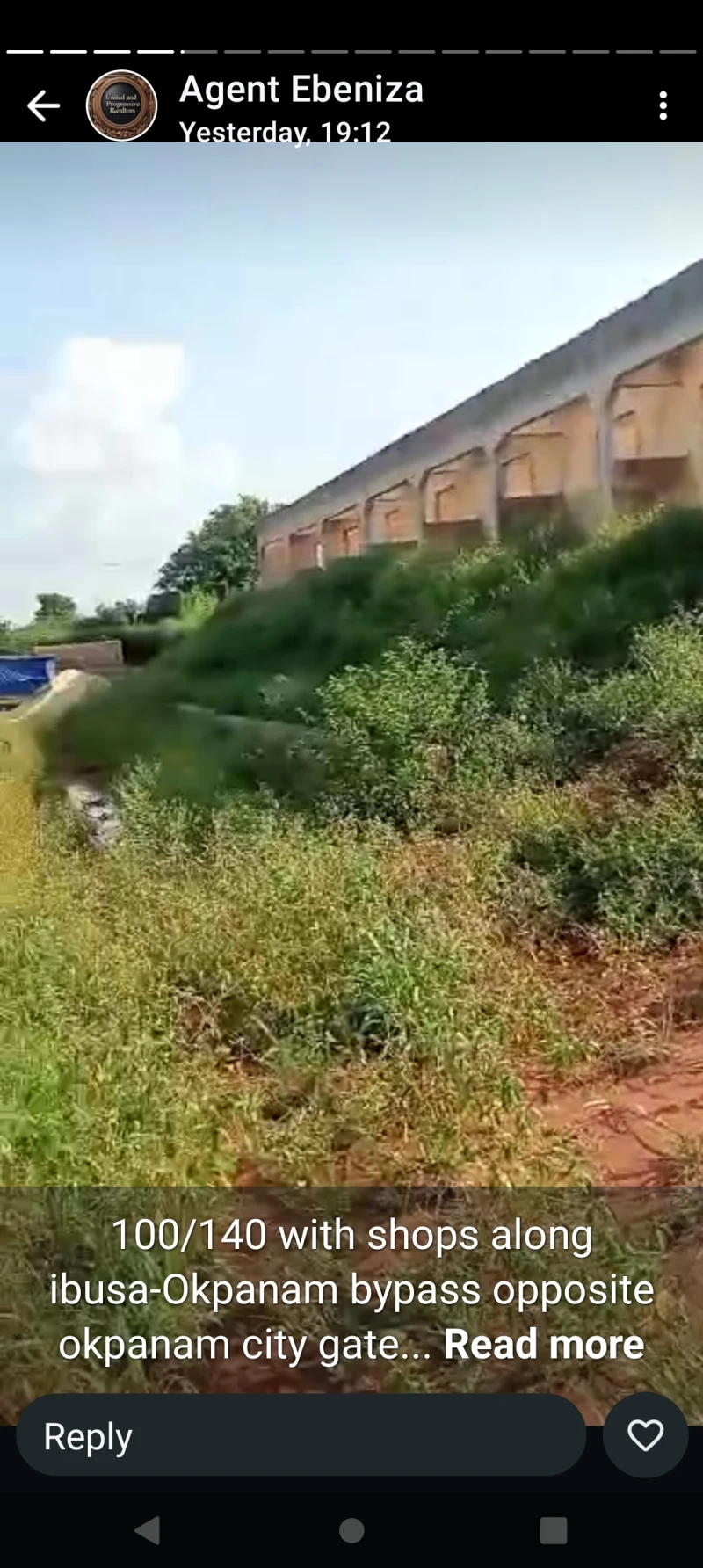 Land for Sale in 100 by 140 with line shop uncomplicated opp Okpanam city gate, Delta - Image 4