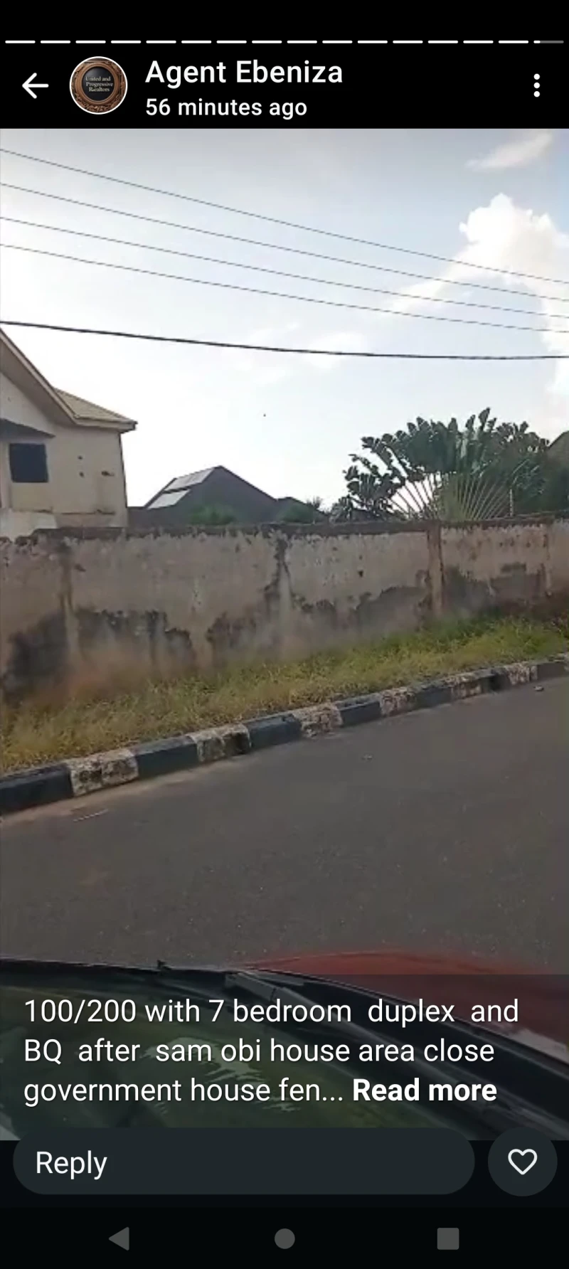 Land for Sale in 100 by 200 and uncompleted 7 bedroom duplex at GRA, Delta - Image 4