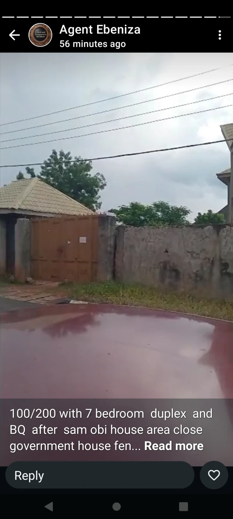 Land for Sale in 100 by 200 and uncompleted 7 bedroom duplex at GRA, Delta - Image 6