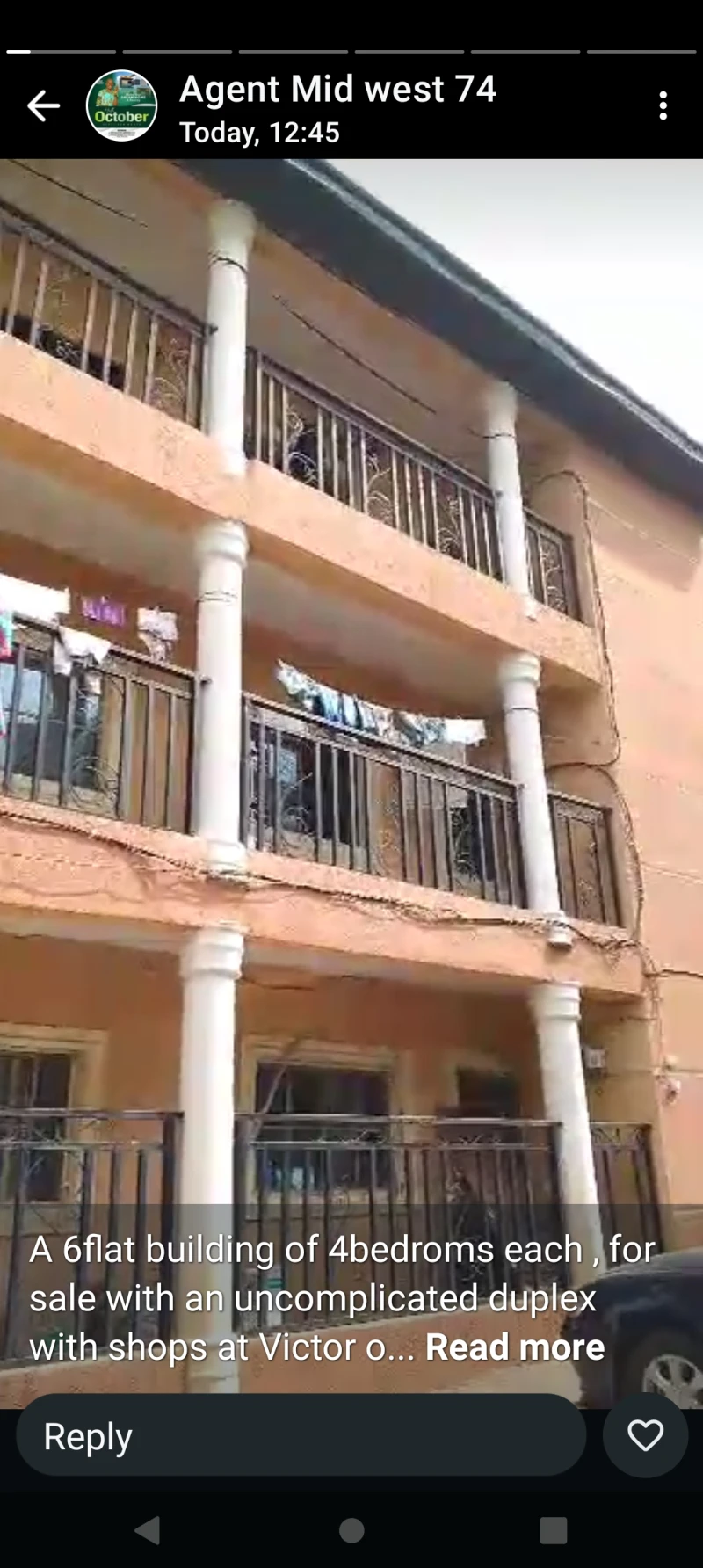 4 Bedroom Flat for Sale in 6 units of 4 bedroom at infant Jesus, Delta - Image 2