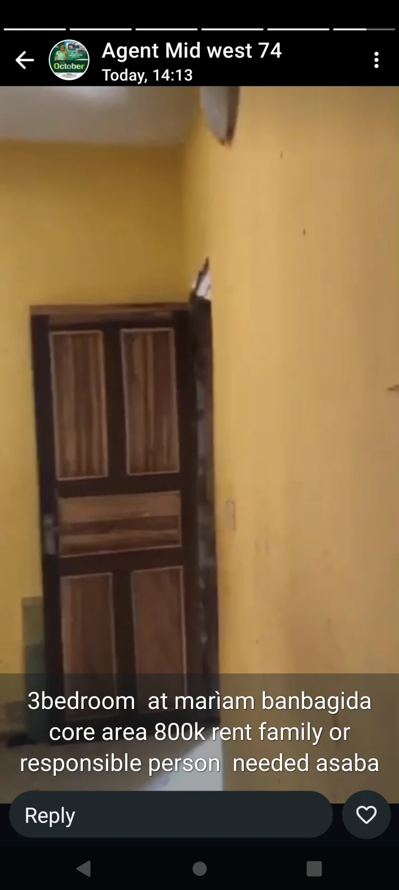 3 Bedroom Flat for Rent in Mariam Babagida, Delta - Image 1