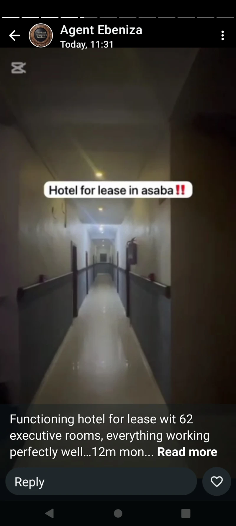 Hotel for Lease in Asaba, Delta - Image 1