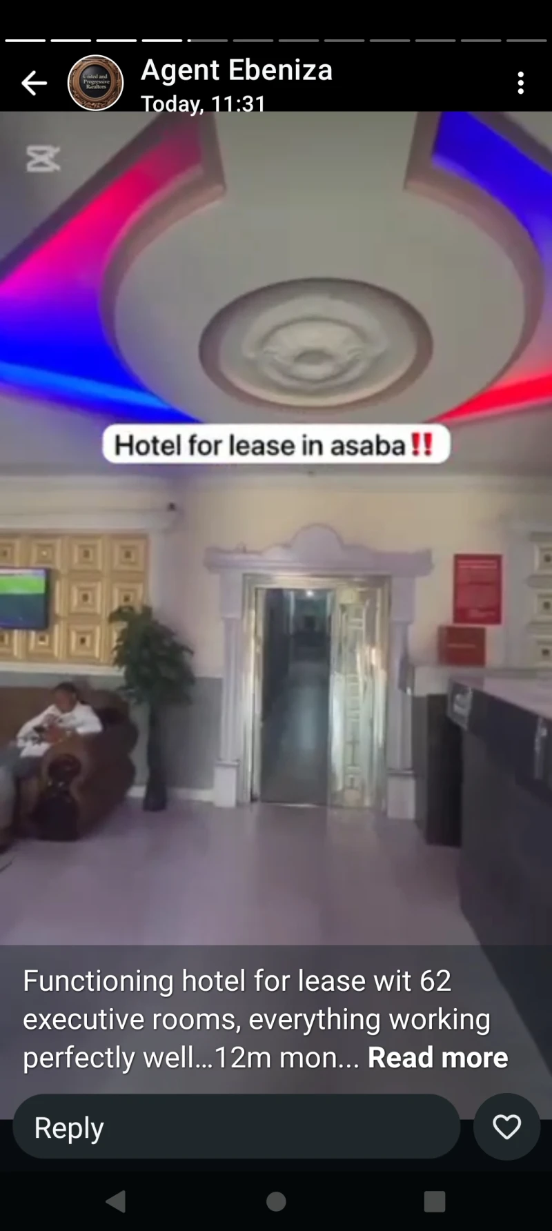 Hotel for Lease in Asaba, Delta - Image 4
