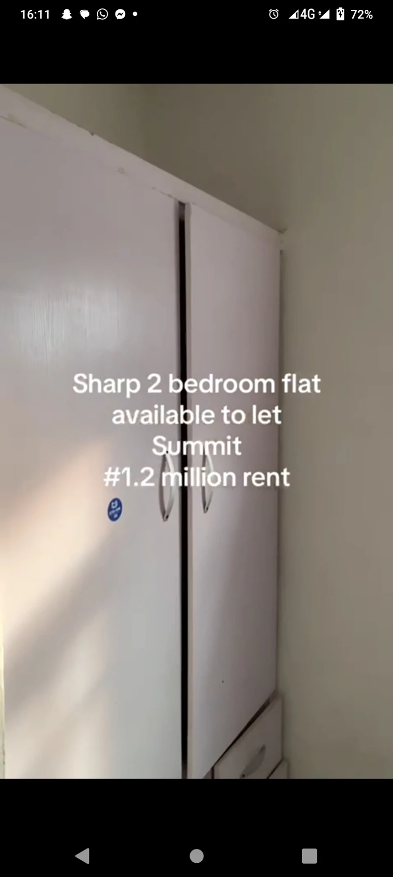 2 Bedroom Flat for Rent in Summit, Delta - Image 1