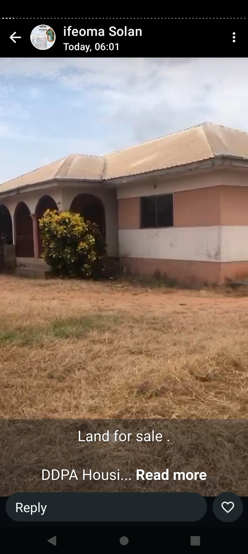Land for Sale in DDPA Housing Estate, Delta cover picture