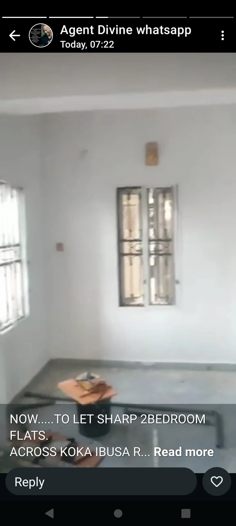 2 Bedroom Flat for Rent in Across koka, Delta cover picture