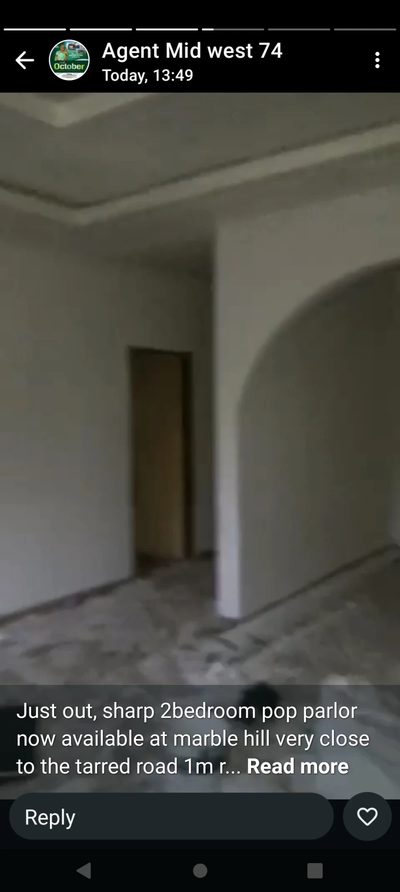 2 Bedroom Flat for Rent in Mable Hill Okpanam, Delta cover picture