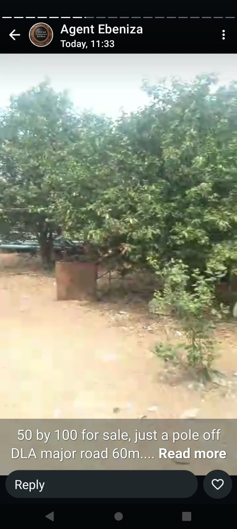 Land for Sale in Off DLA, Delta cover picture