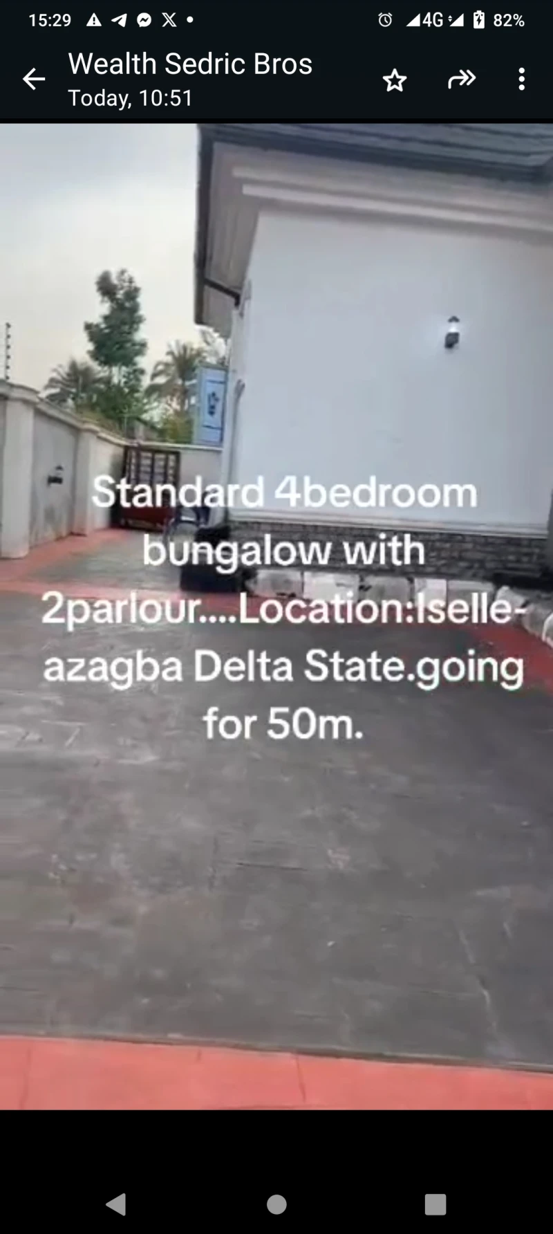 4 Bedroom Flat for Sale in Issele Azagba, Delta