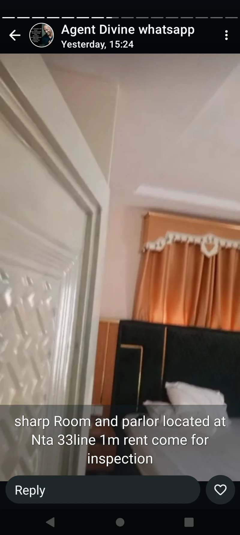 1 Bedroom Flat for Rent in Back of NTA, Delta cover picture