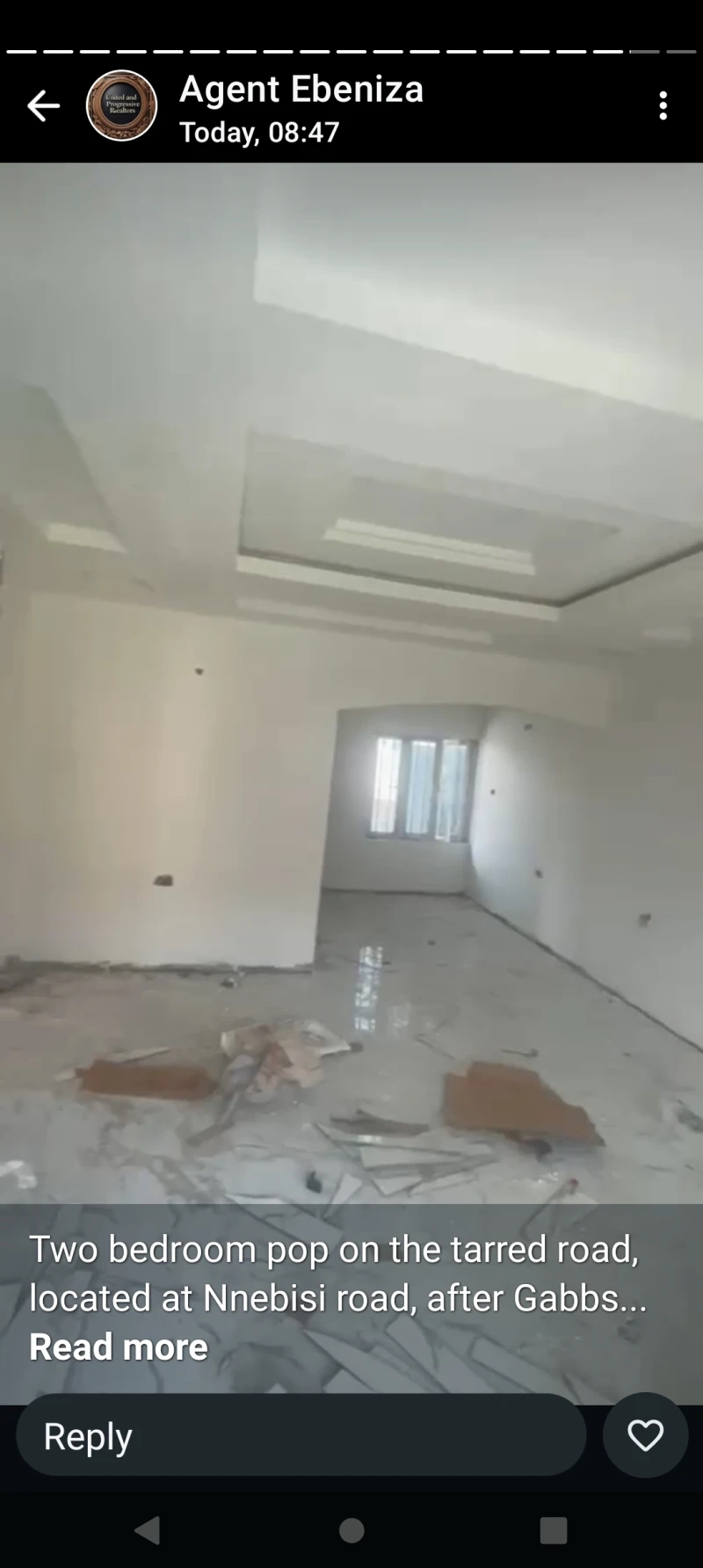 2 Bedroom Flat for Rent in After Gabbs, Nnebisi road, Delta cover picture