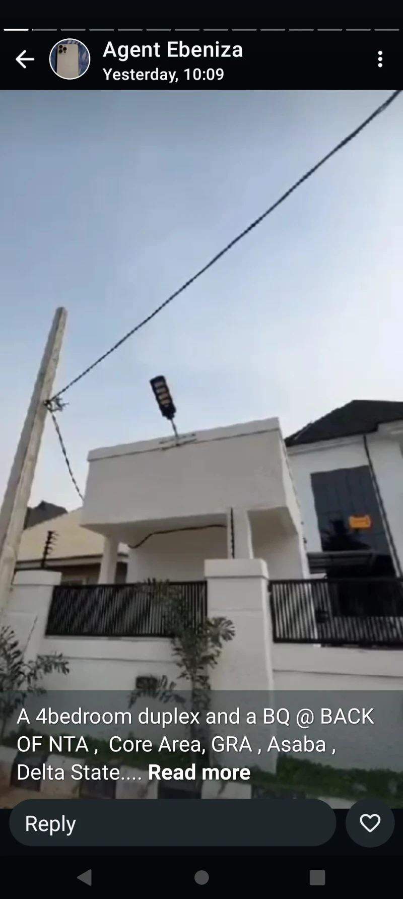 Duplex for Sale in Back of NTA, Delta cover picture