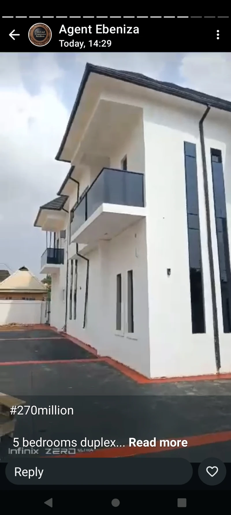 Duplex for Sale in Behind copper field hotel GRA, Delta cover picture