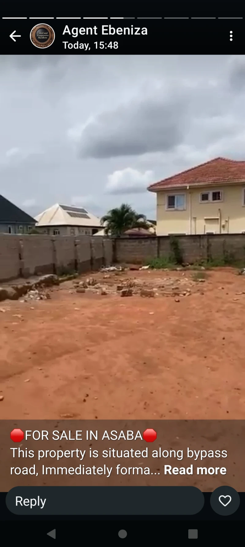 Land for Sale in Naira and Kobo, Okpanam road, Delta cover picture