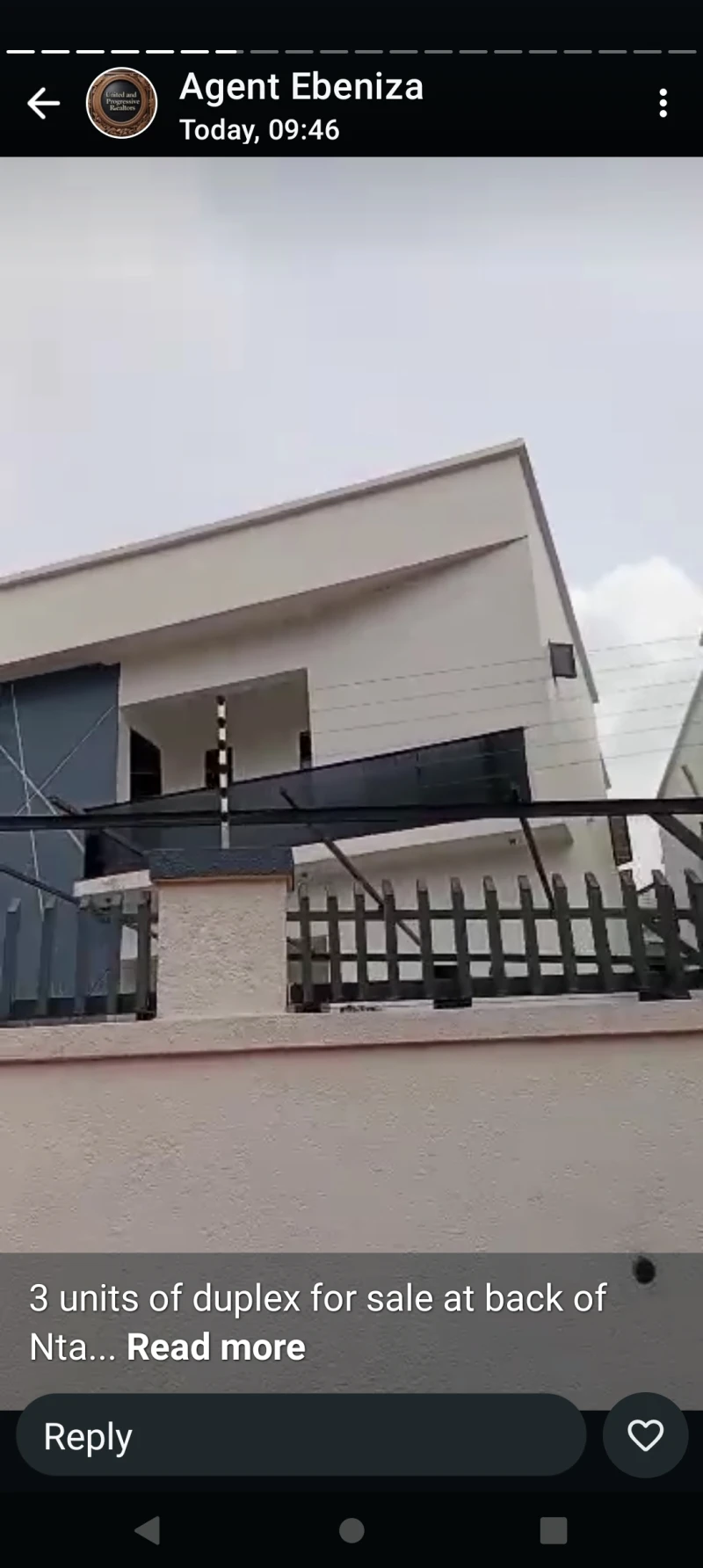 Duplex for Sale in Back of NTA. 3 different duplex, Delta cover picture