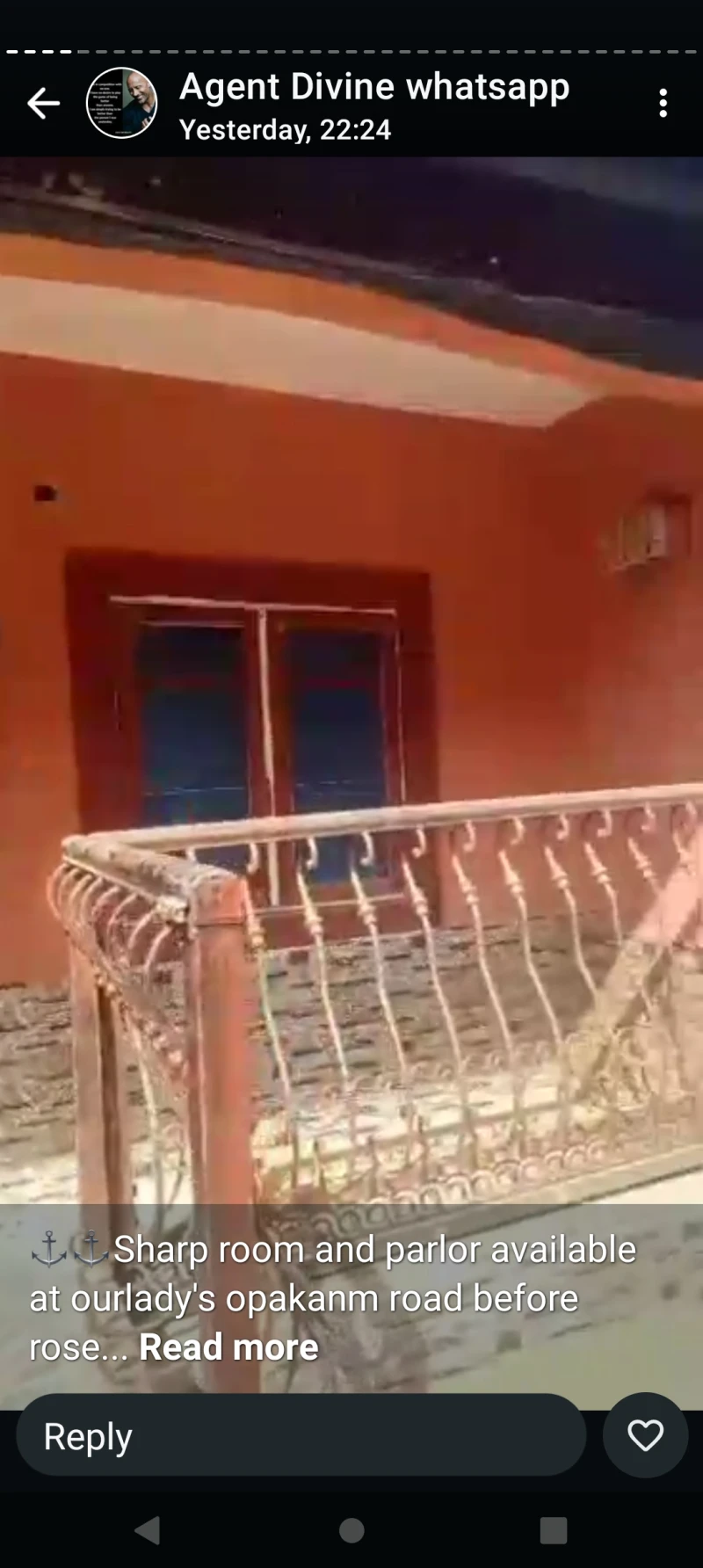 1 Bedroom Flat for Rent in Our Lady's Okpanam road, Delta cover picture