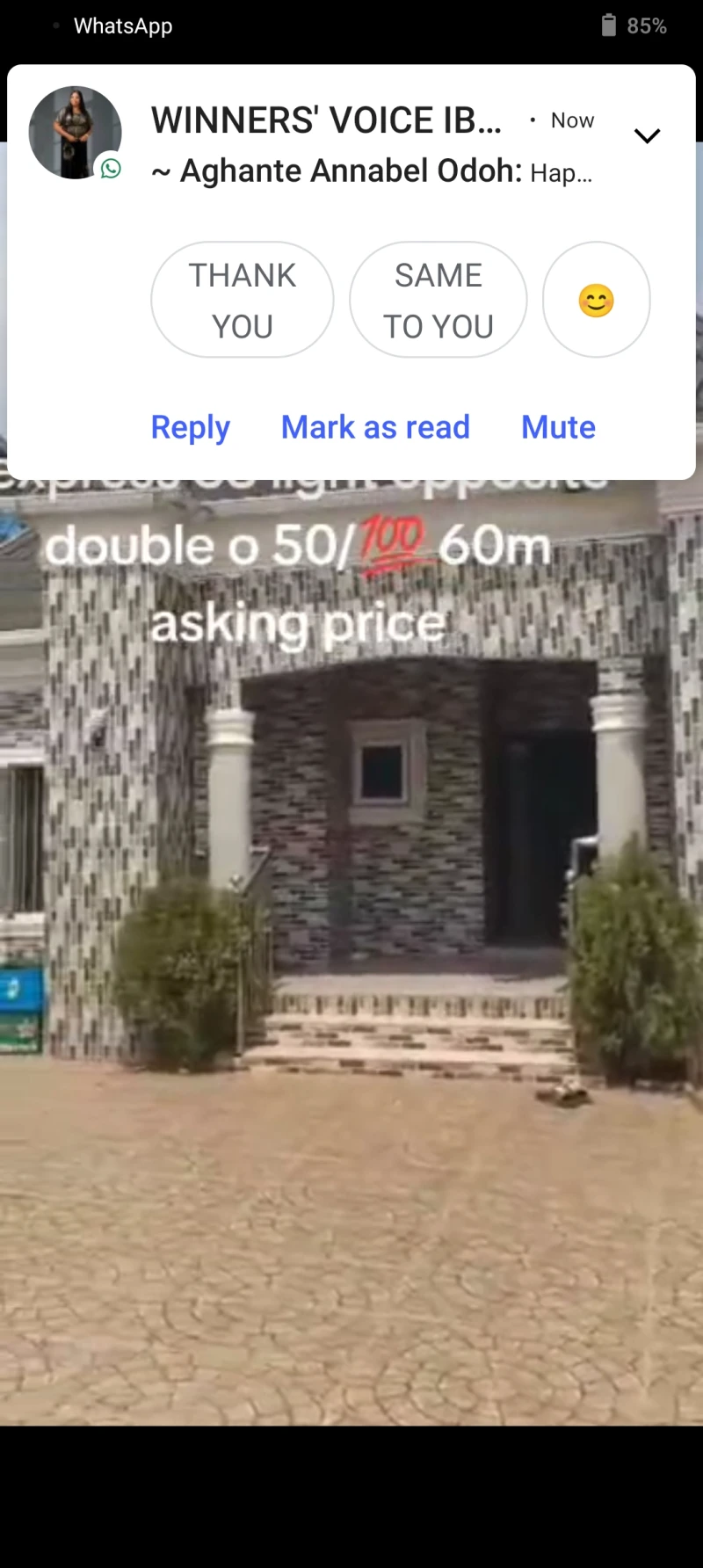 4 Bedroom Flat for Sale in Ibusa Road, Delta