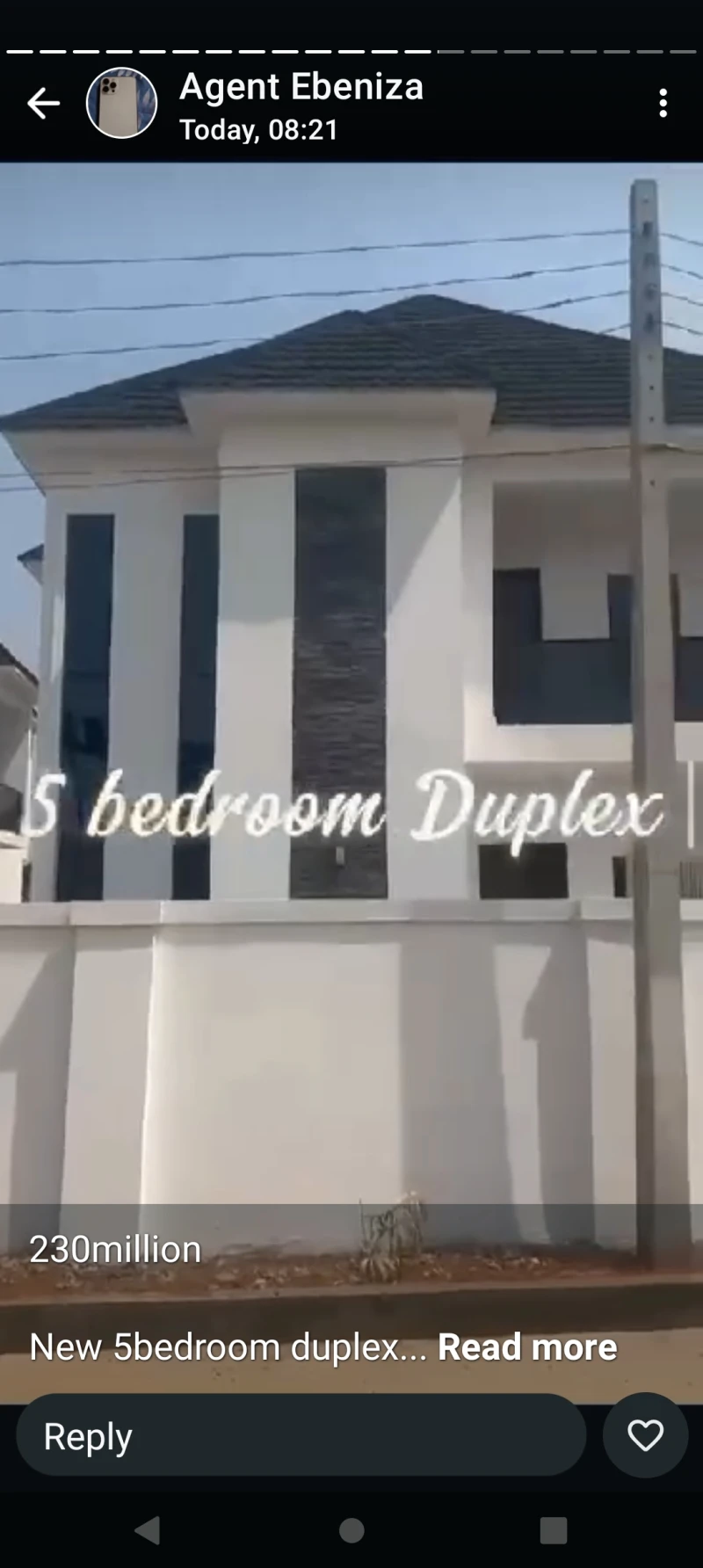 Duplex for Sale in NTA, Delta cover picture