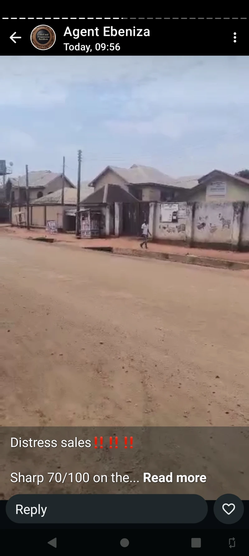 Land for Sale in 70 by 100 opp Formal Deputy, Delta cover picture