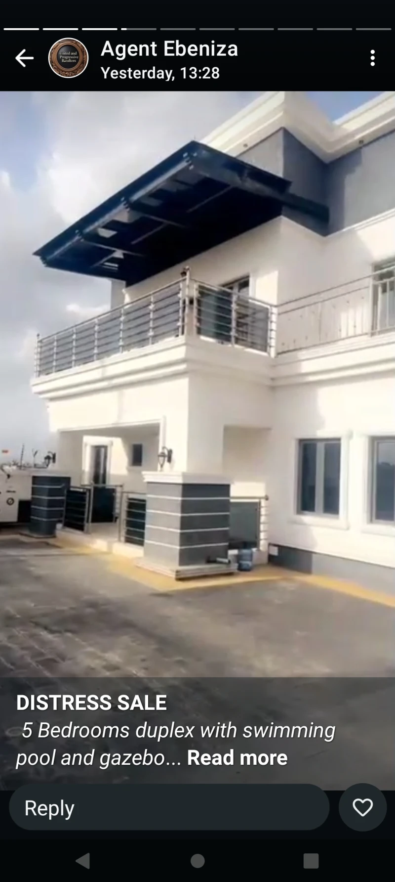 Duplex for Sale in Back of Dunamis church, Delta cover picture