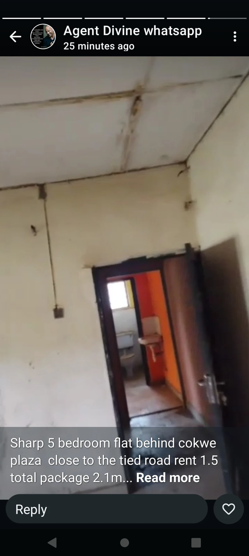 4 Bedroom Flat for Rent in Back of cowea, Nnebisi road, Delta cover picture