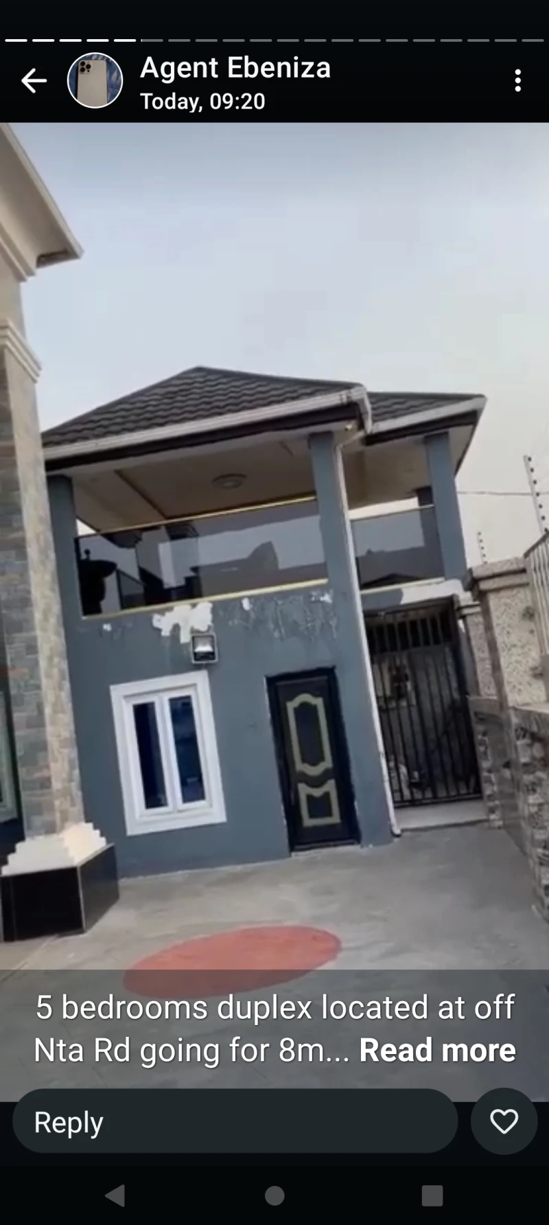 Duplex for Rent in Back of NTA, Delta cover picture