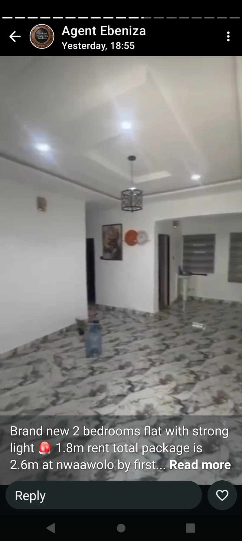 2 Bedroom Flat for Rent in 1st G and V Nwagwolor, Delta cover picture