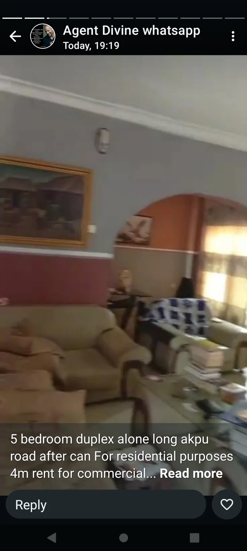 Duplex for Rent in 5 Bedroom Duplex. By Akpu road, Delta cover picture