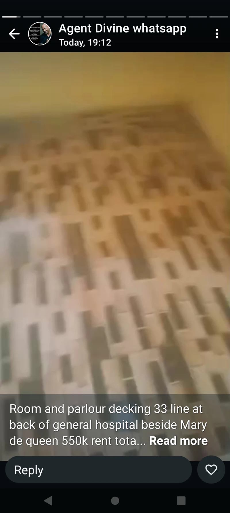 1 Bedroom Flat for Rent in Back of General Hospital, Delta cover picture