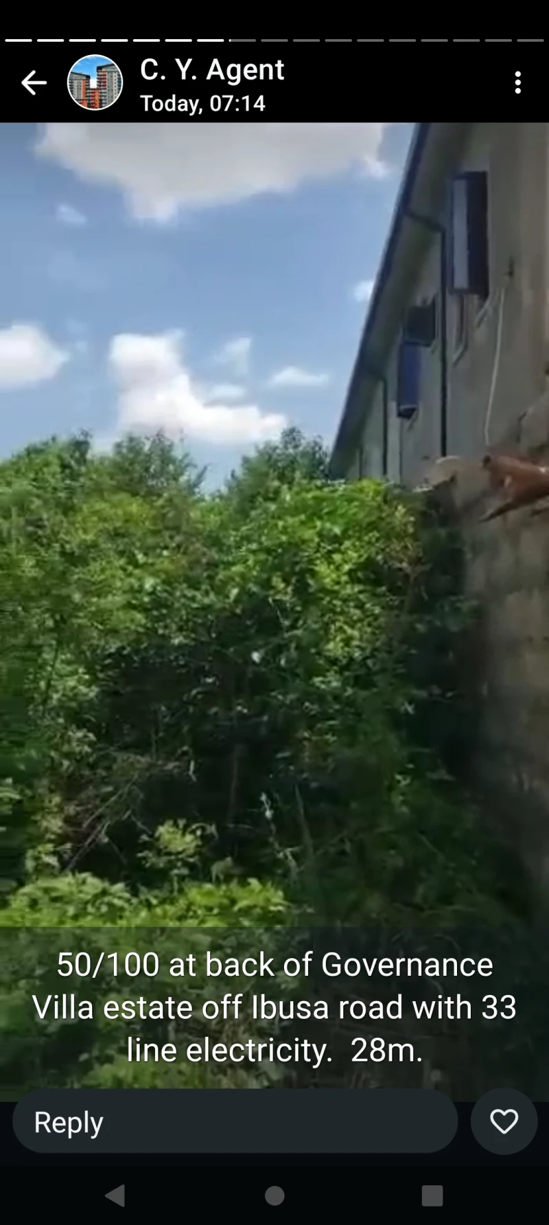 Land for Sale in Back of Governance villa, Delta cover picture