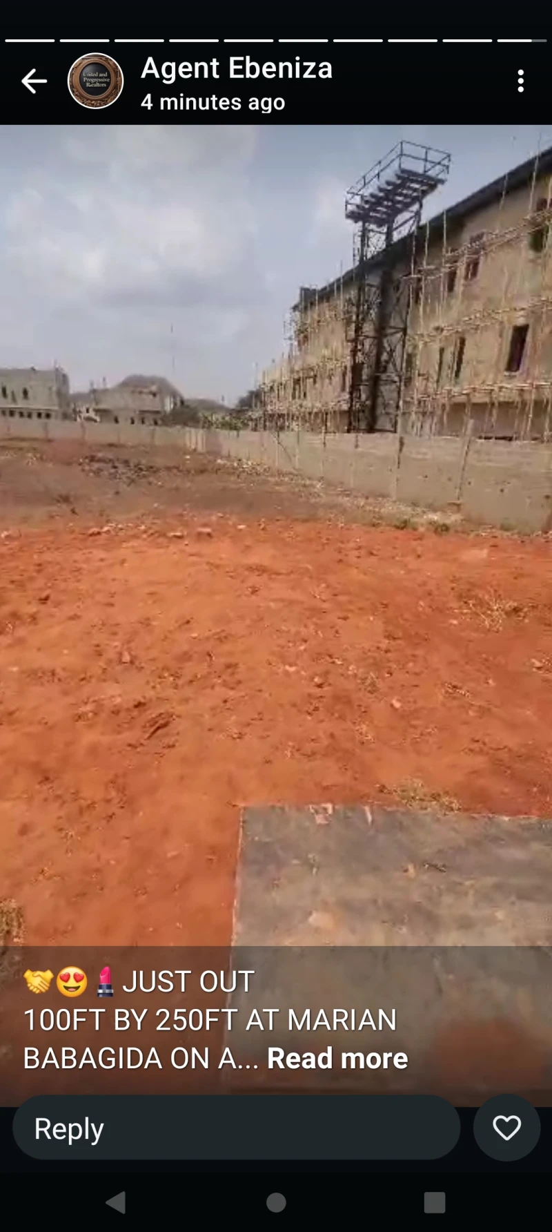 Land for Sale in Mariam Babagida, Delta cover picture