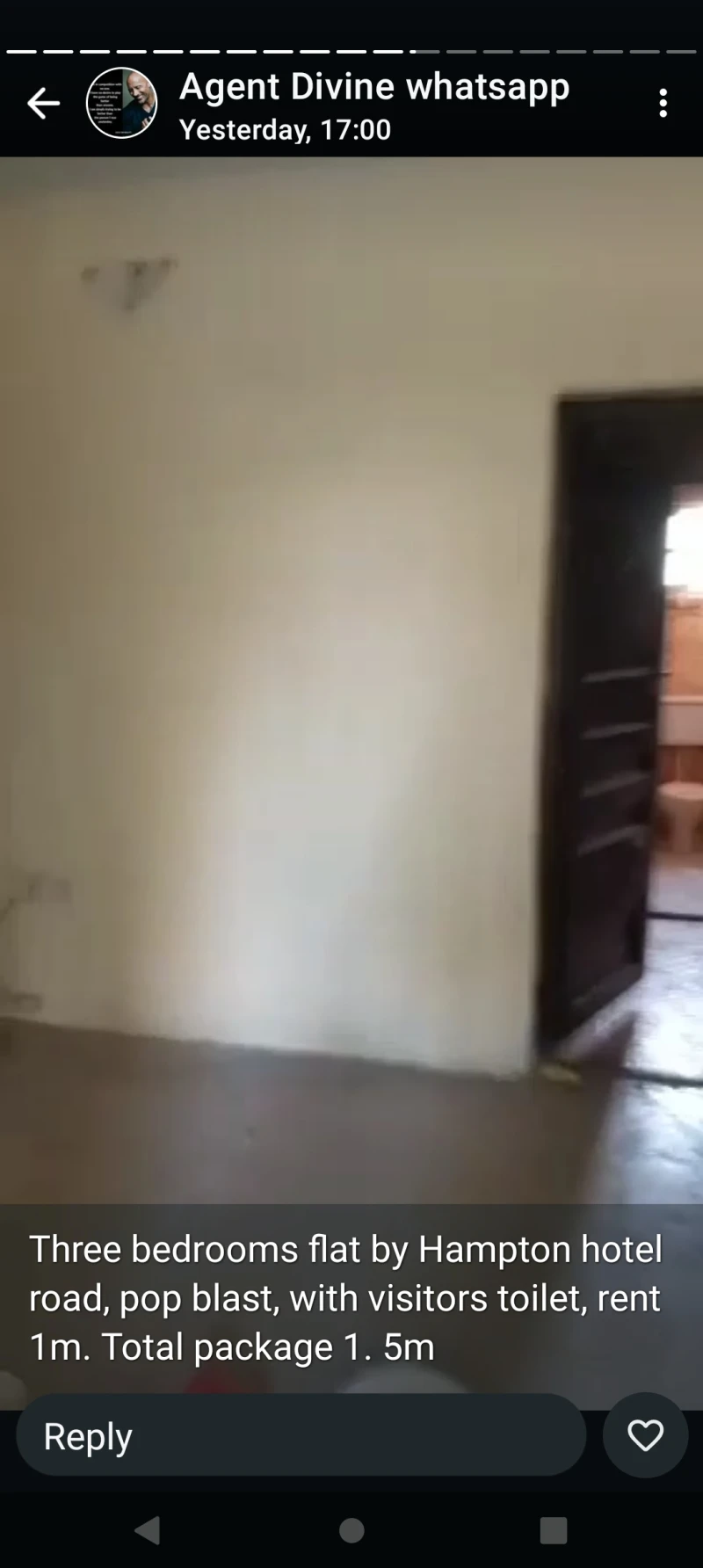 3 Bedroom Flat for Rent in Back of Hampton Hotel, Delta cover picture