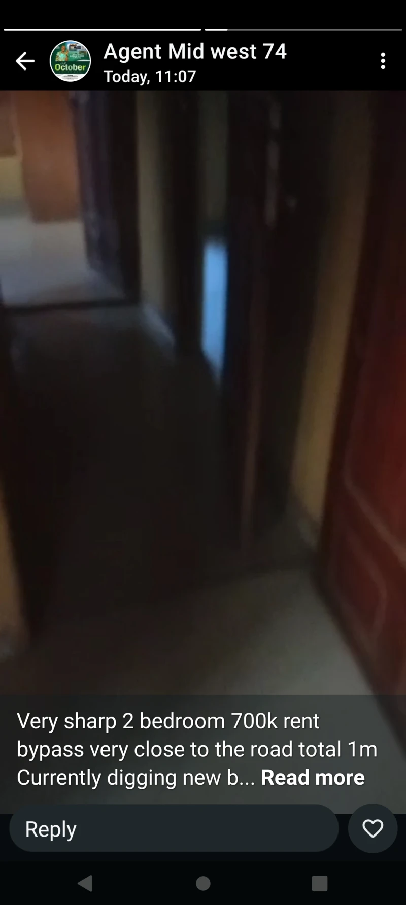 2 Bedroom Flat for Rent in Okpanam by pass, Delta cover picture