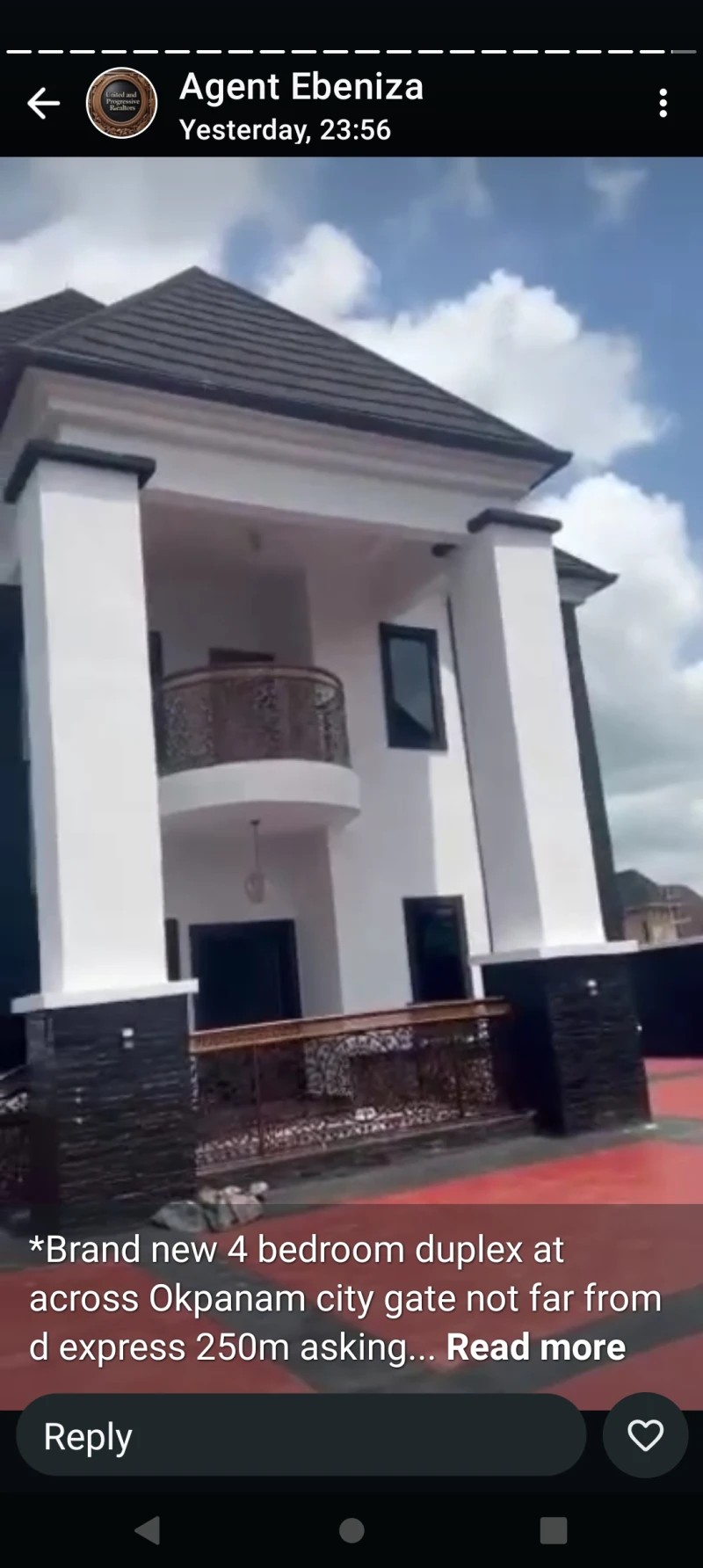 Duplex for Sale in Across city gate, Delta cover picture