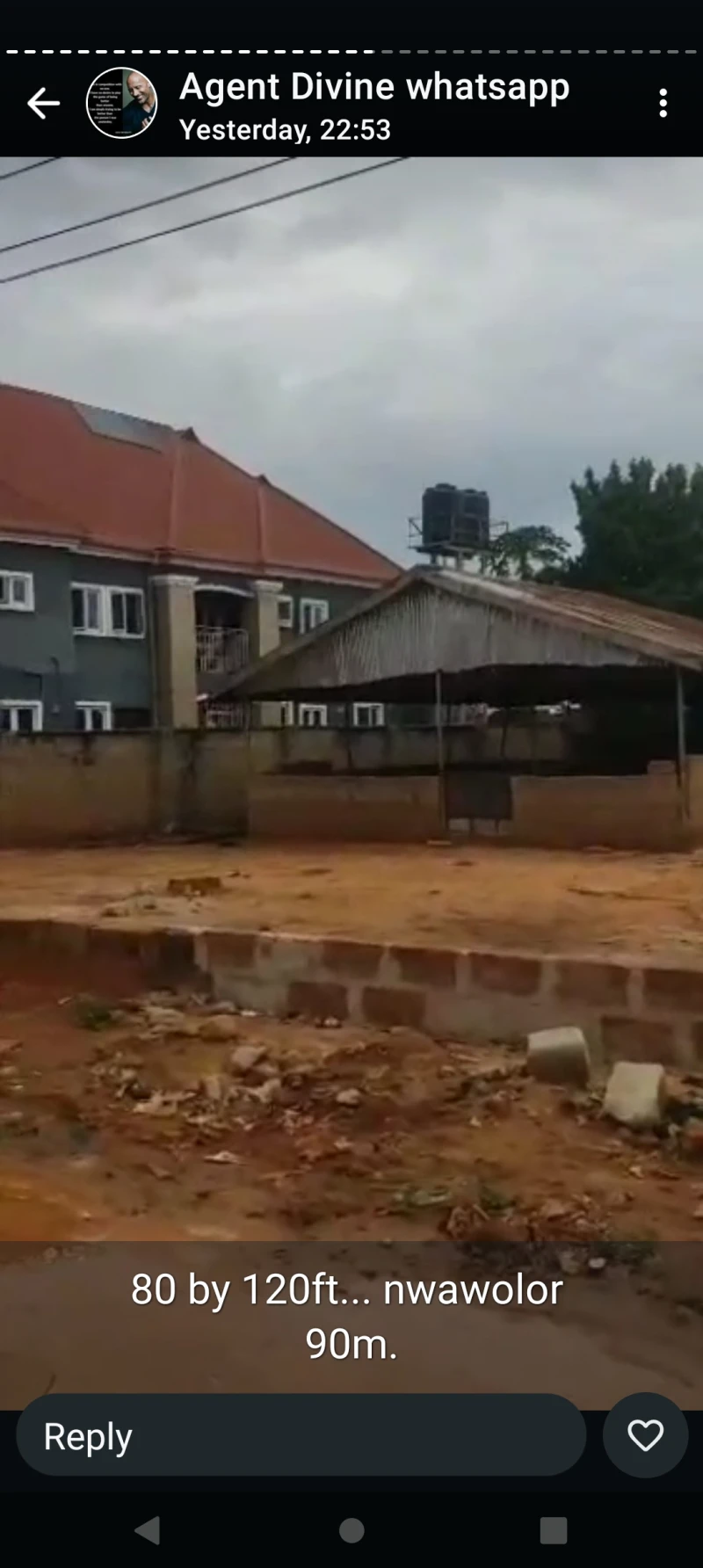 Land for Sale in Nwawholor Market Axis, Delta cover picture