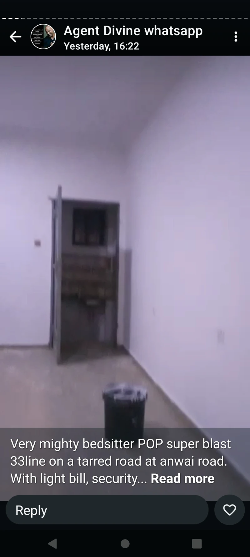 SelfContain for Rent in Anwai Road, Delta cover picture