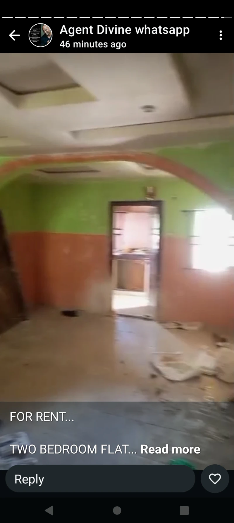 2 Bedroom Flat for Rent in Back of NTA, Delta cover picture