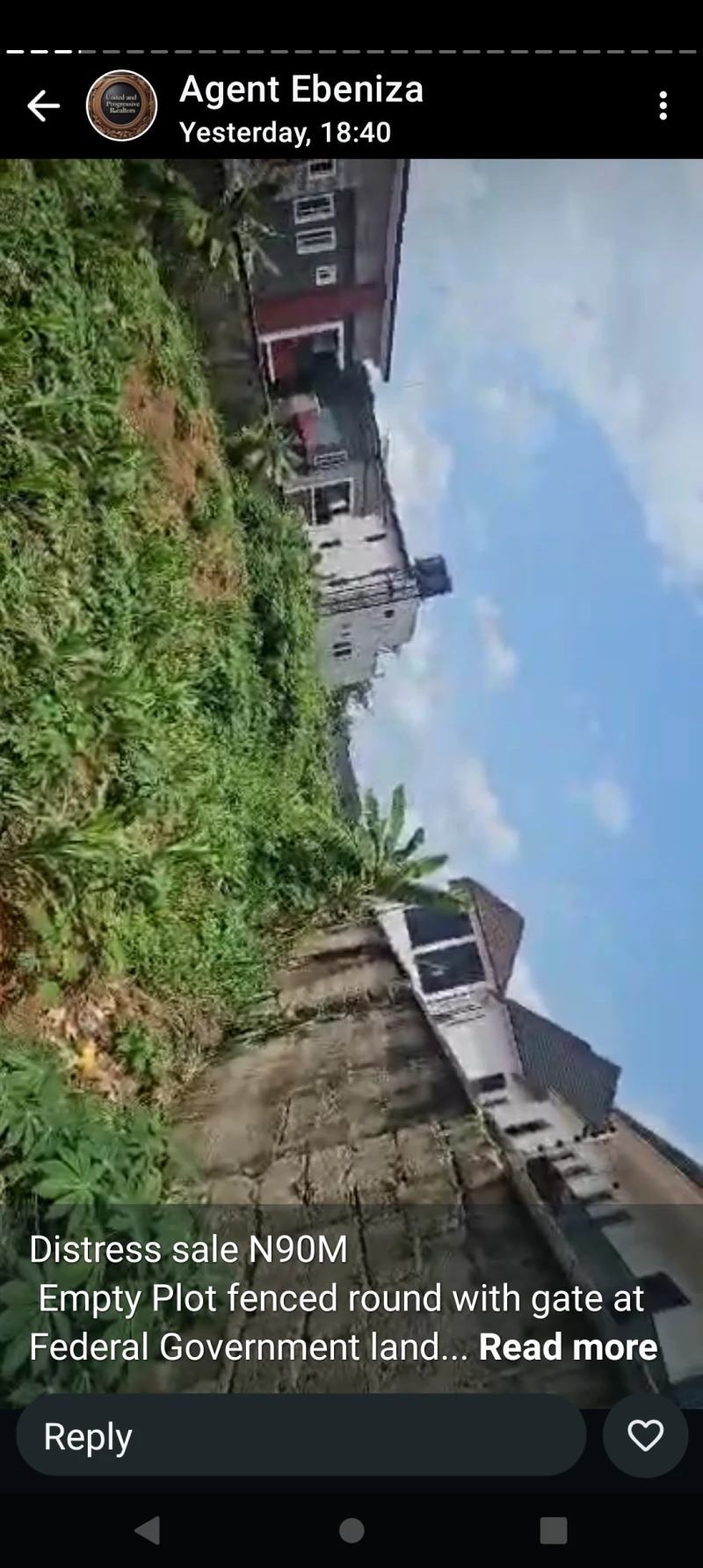 Land for Sale in 70ft by 115ft at Federal Housing Estates, Delta cover picture